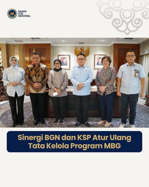 Sinergi Badan Gizi Nasional dan Kantor Staf Presiden: Atur Ulang Tata Kelola Demi Optimalkan Program MBG